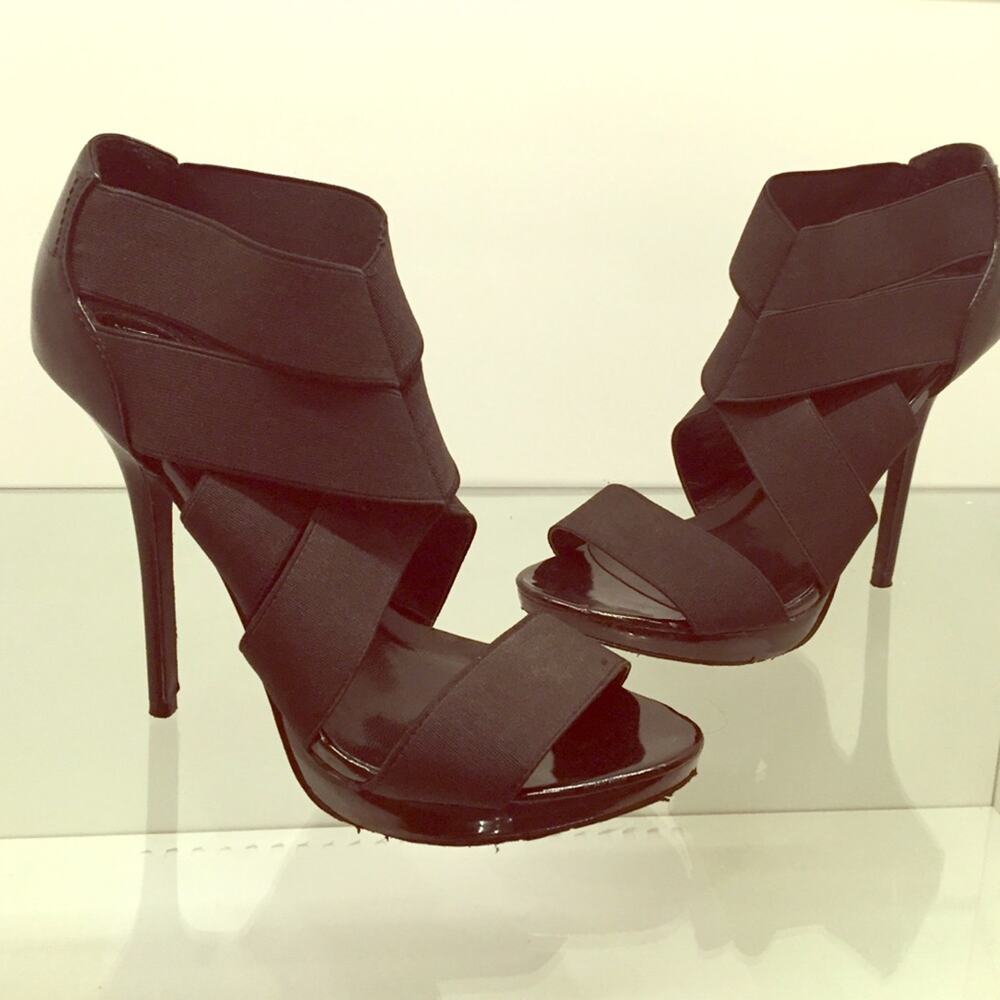BCBG Strappy bandage Heels